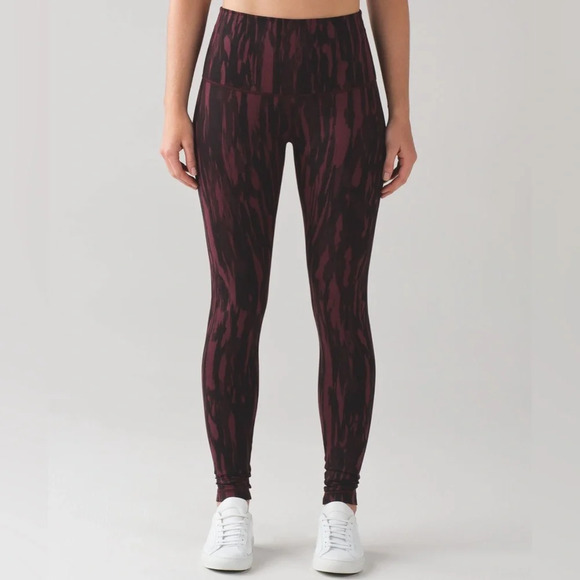 Lululemon Wunder Under Pant (Hi-Rise) (Full-On Luon) SZ 6 - Picture 3 of 8